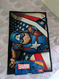 Captain America Marvel Door Mat