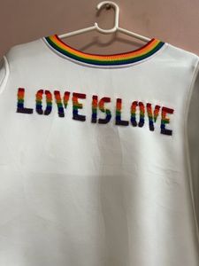"Love" designer sweatshirt - Manish Arora