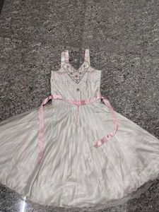 Elegant White Party Dress