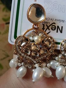 Next Look Kundan Earrings