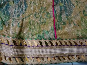 Semi-Stuched Lehnga With Unstitched Blouse