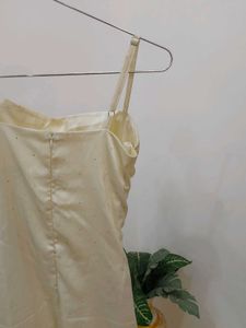 Elegant Spaghetti Strap Maxi Dress
