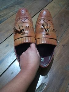 Stylish Brown Tassel Loafers