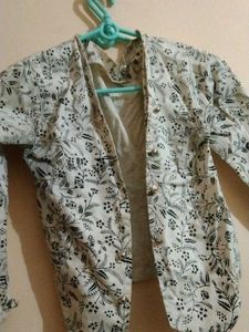 Floral Print Jacket