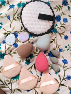 Makeup Sponge and Puff Set 12pce
