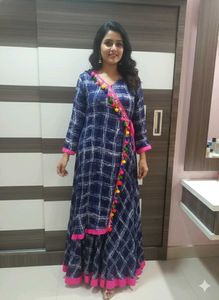 Long Blue Gown sale