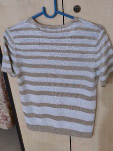 Striped Knit Top