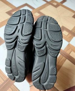 Sparx Black Sneakers