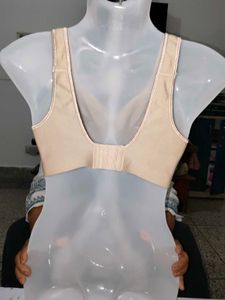Imported Nude Beige Seamless Padded Sports Bra