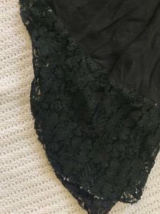 Elegant Black Lace Dress