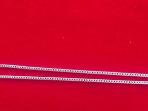 pure Silver CZ design chain (20 inches )
