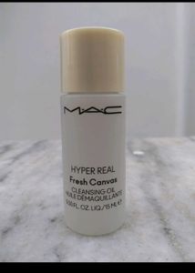 Black MAC Bag and cleansing oil