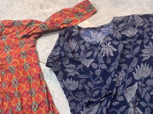 Beautiful Printed Kurtas Set
