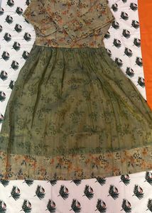 organza umbrella gown -XL