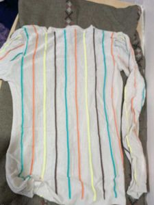 Striped Long Sleeve Top