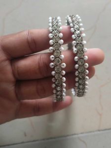 Elegant Beaded Bangles Set
