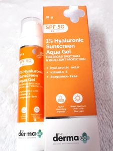 The Derma Co Hyaluronic Sunscreen Aqua Ultra Light