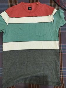 Men's Color Block Pocket T-Shirt