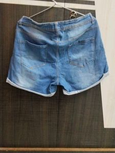 Girls Short Denim