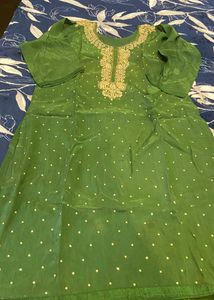 beutyfull kurta set with heavy work