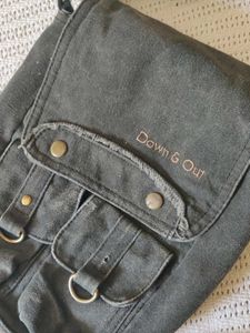 Stylish Dark Grey Crossbody Bag