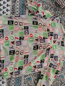 Funky Letter Print Top