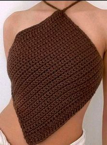 Handmade Crochet Kylie Jenner Top
