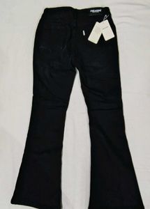Black Flare Jeans