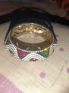 Sparkling Multi-Stone Bangle