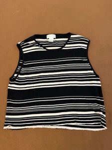 Striped Sleeveless Tank Top