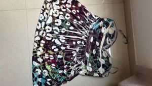 Butterfly Print Mini Dress