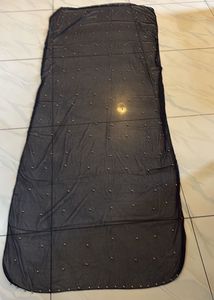 Embellished Black Dupatta