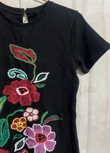 Black Floral Dress