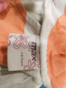 Dress For 7 -8 Yrs