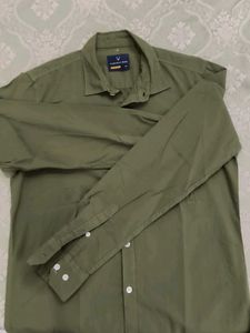 Allen Solly Olive Green Shirt