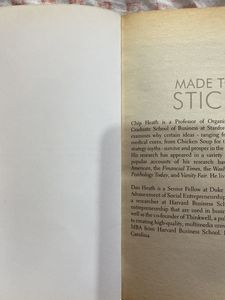 Made To Stick Book💕