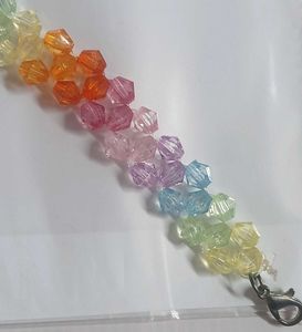 Rainbow Beaded Bracelet