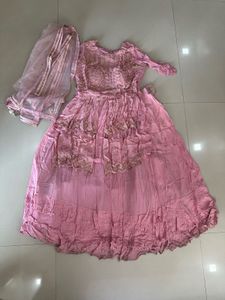 Elegant Pink Lehenga Choli Set