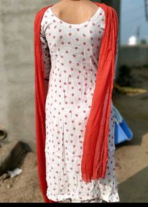 White colour salwar suit