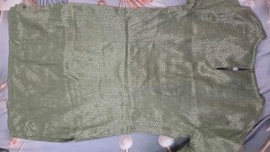 Elegant green suit sharara