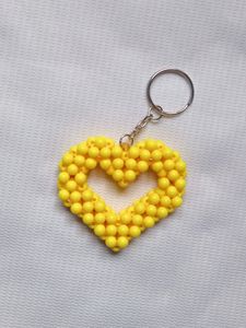 Heart Charm Keychains