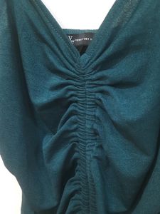 Ruched Crop Top Veni Vidi Vici