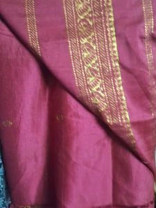 vintage  pink   Mysore silk saree