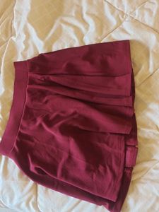 Burgundy Casual Skirt Totally new