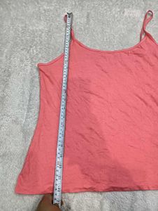 Pink Spaghetti 🤎Strap Tank Top
