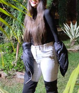 Grey Denim Jeans
