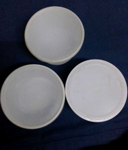 Plastic Storage Containers And Spoons