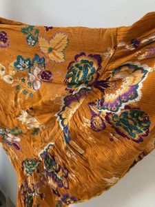 Boho Floral Print Tunic Top
