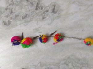 Boho Pom &amp; Cowrie Shell Waist Cha