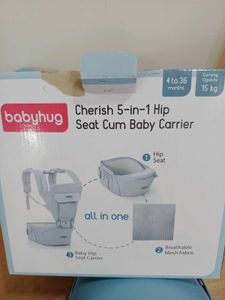 Babyhug Cherish 5-in-1 Hip Seat Baby Carrier